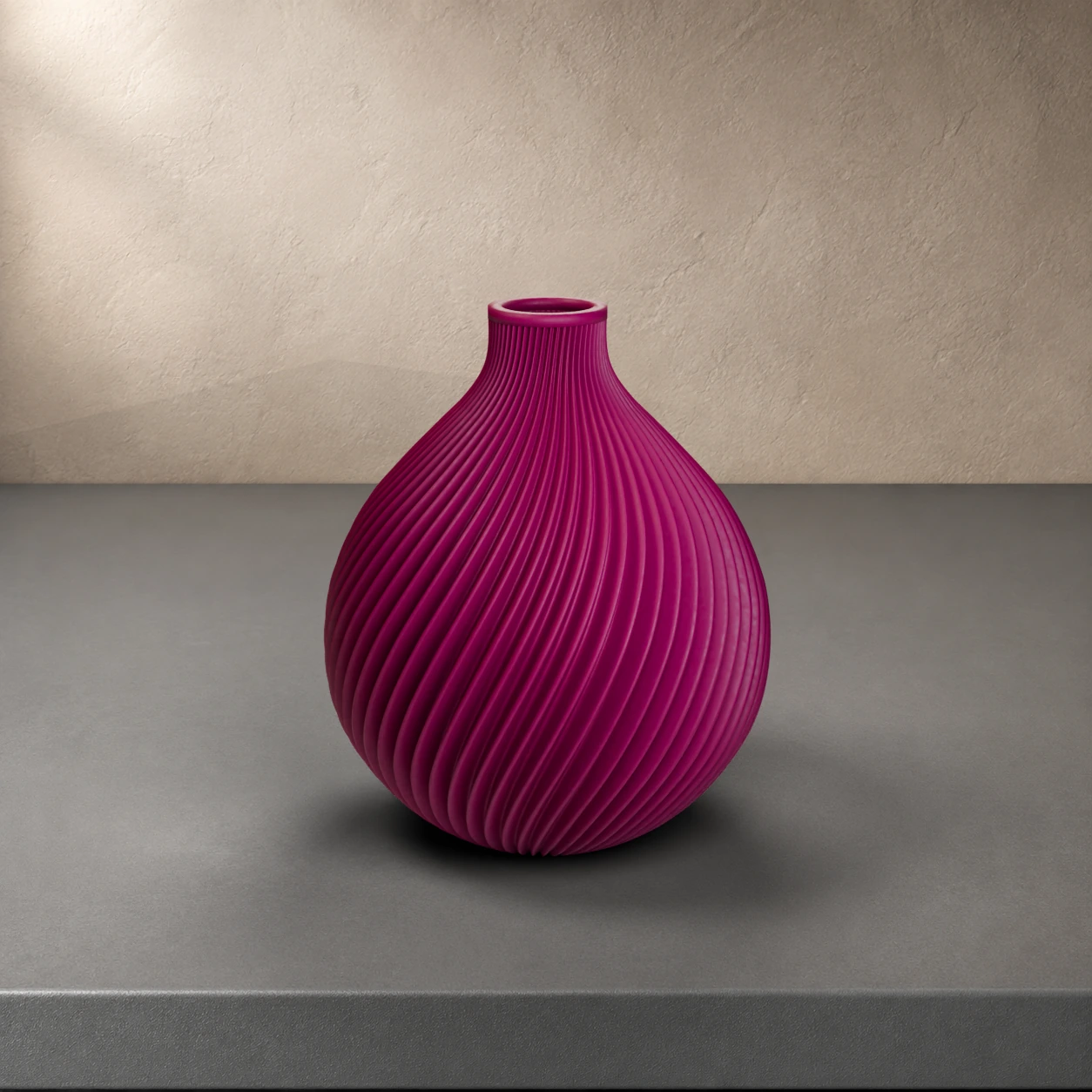 Vaso Vandam in colore Plum