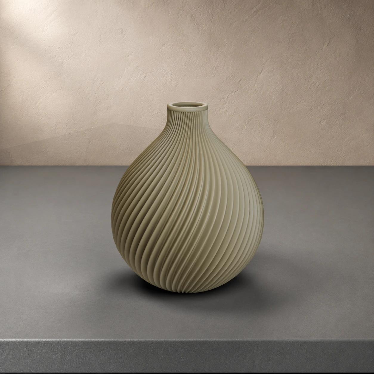 Vaso Vandam in colore Sage Green