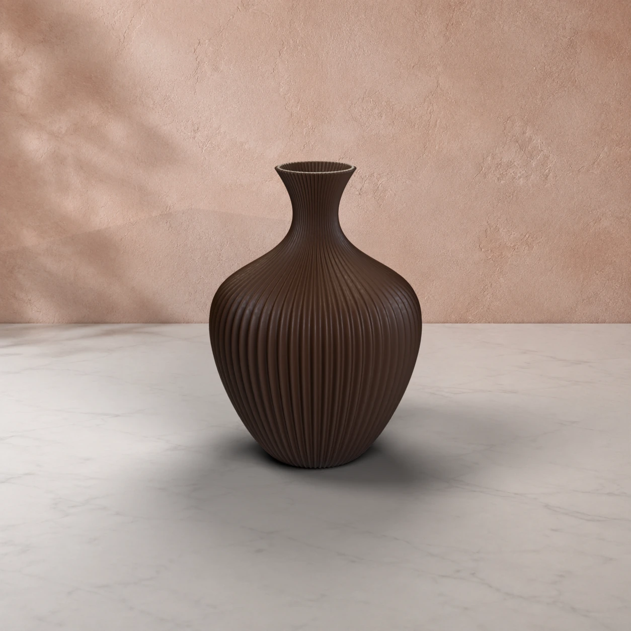 Vaso Venere in colore Dark Chocolate