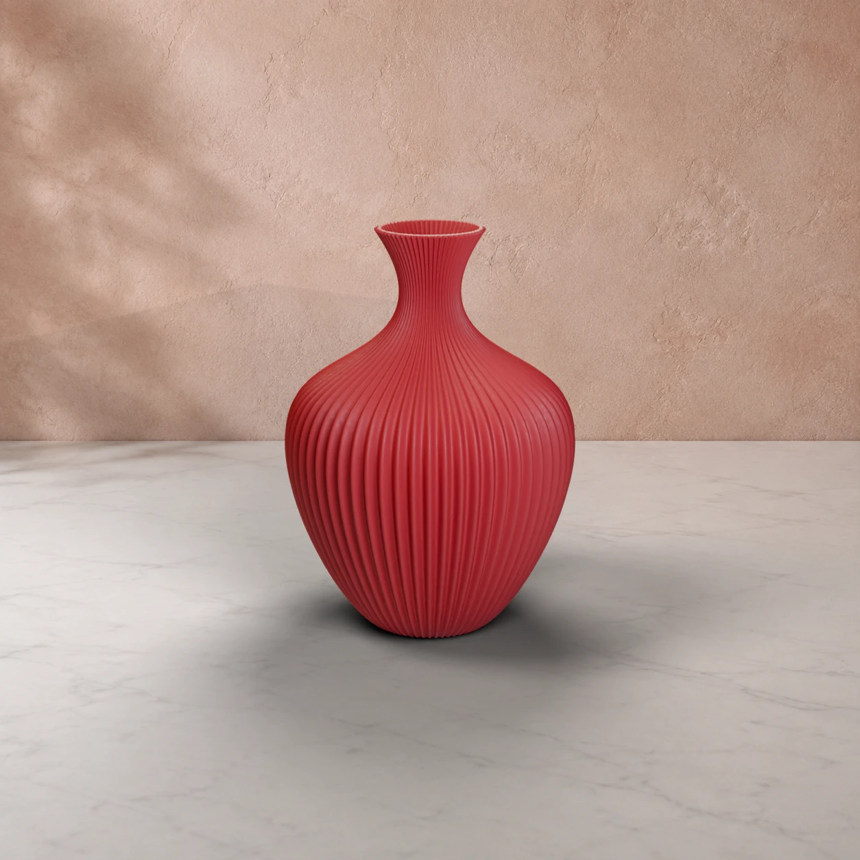 Vaso Venere in colore Dark Red