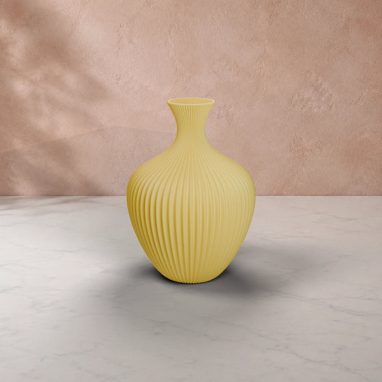 Vaso Venere in colore Lemon Yellow