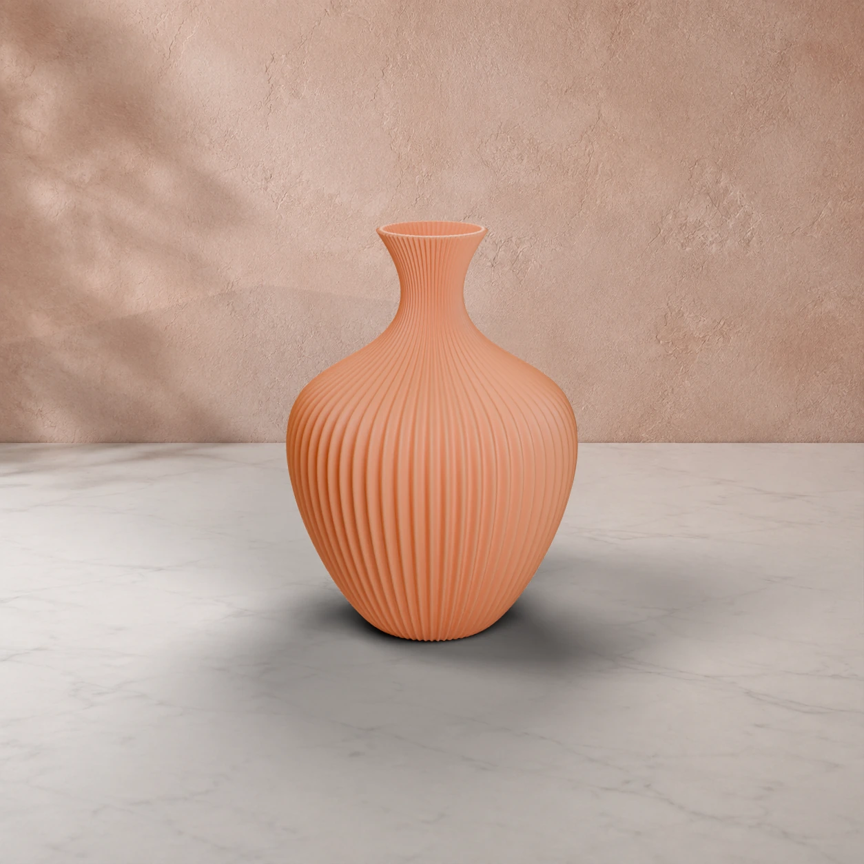 Vaso Venere in colore Mandarin Orange