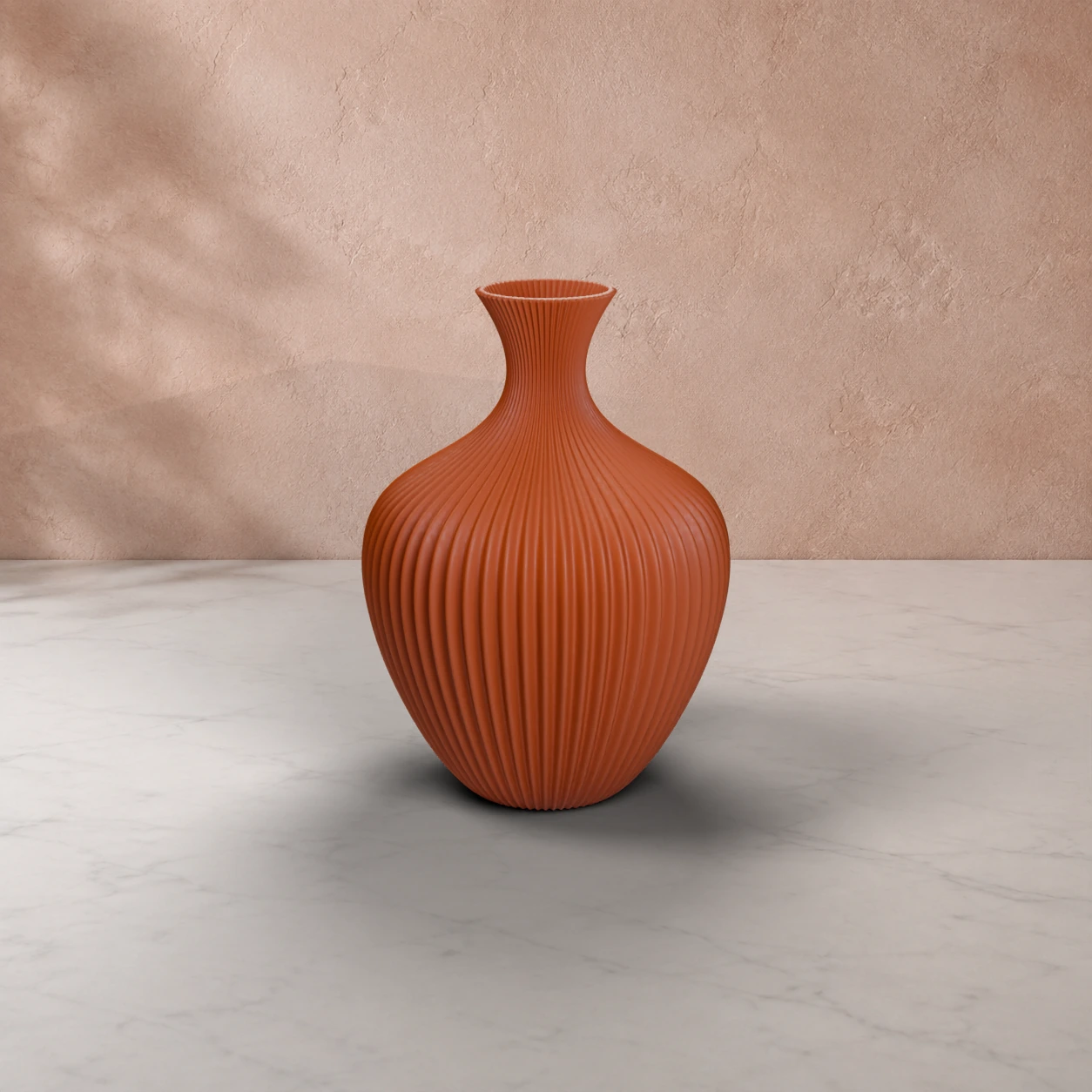 Vaso Venere in colore Terracotta