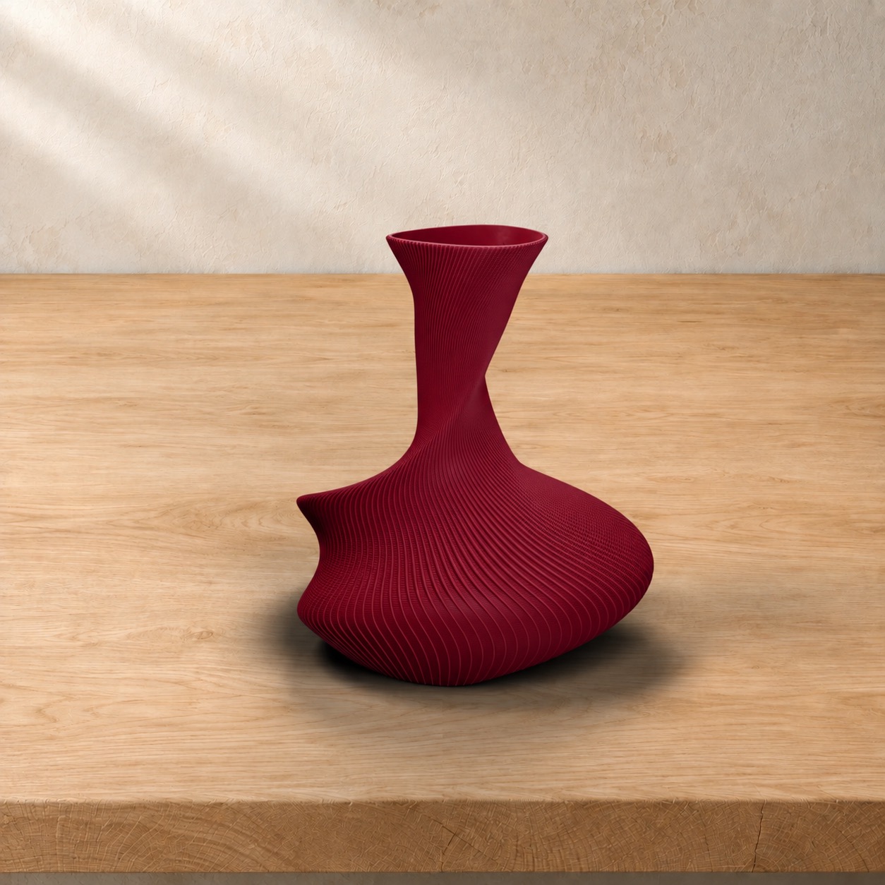 Vaso Dongo in colore Must bordeaux