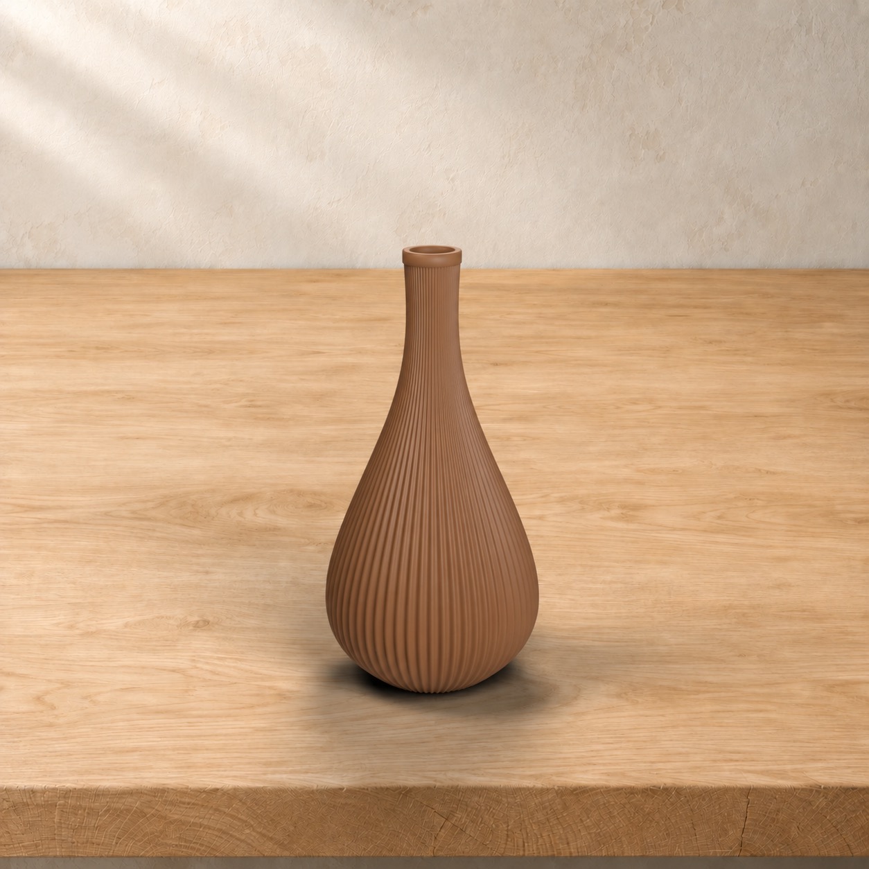 Vaso Lilla in colore Earth Brown marrone terra