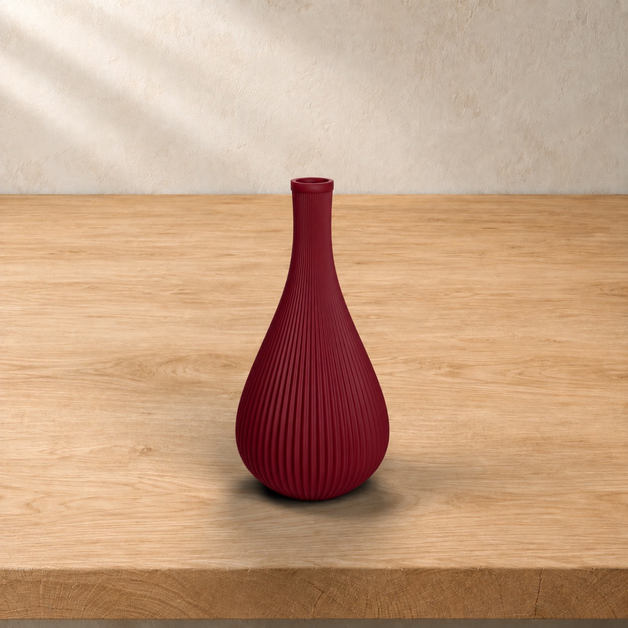 Vaso Lilla in colore Must bordeaux