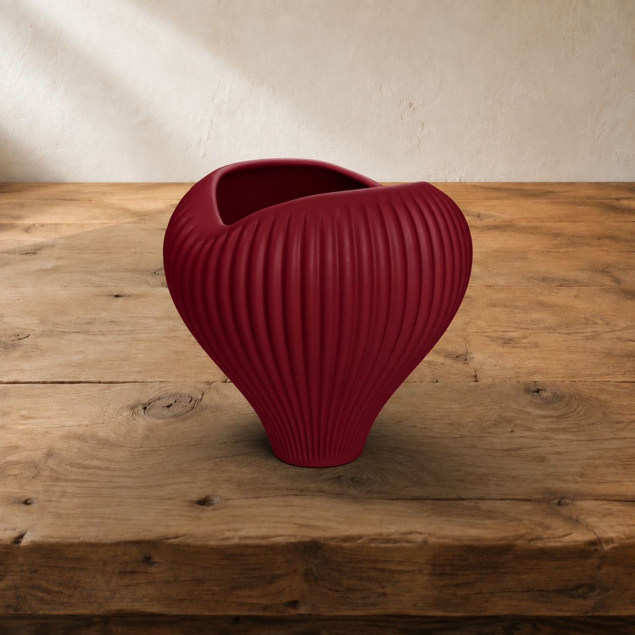 Vaso Love in colore Must bordeaux