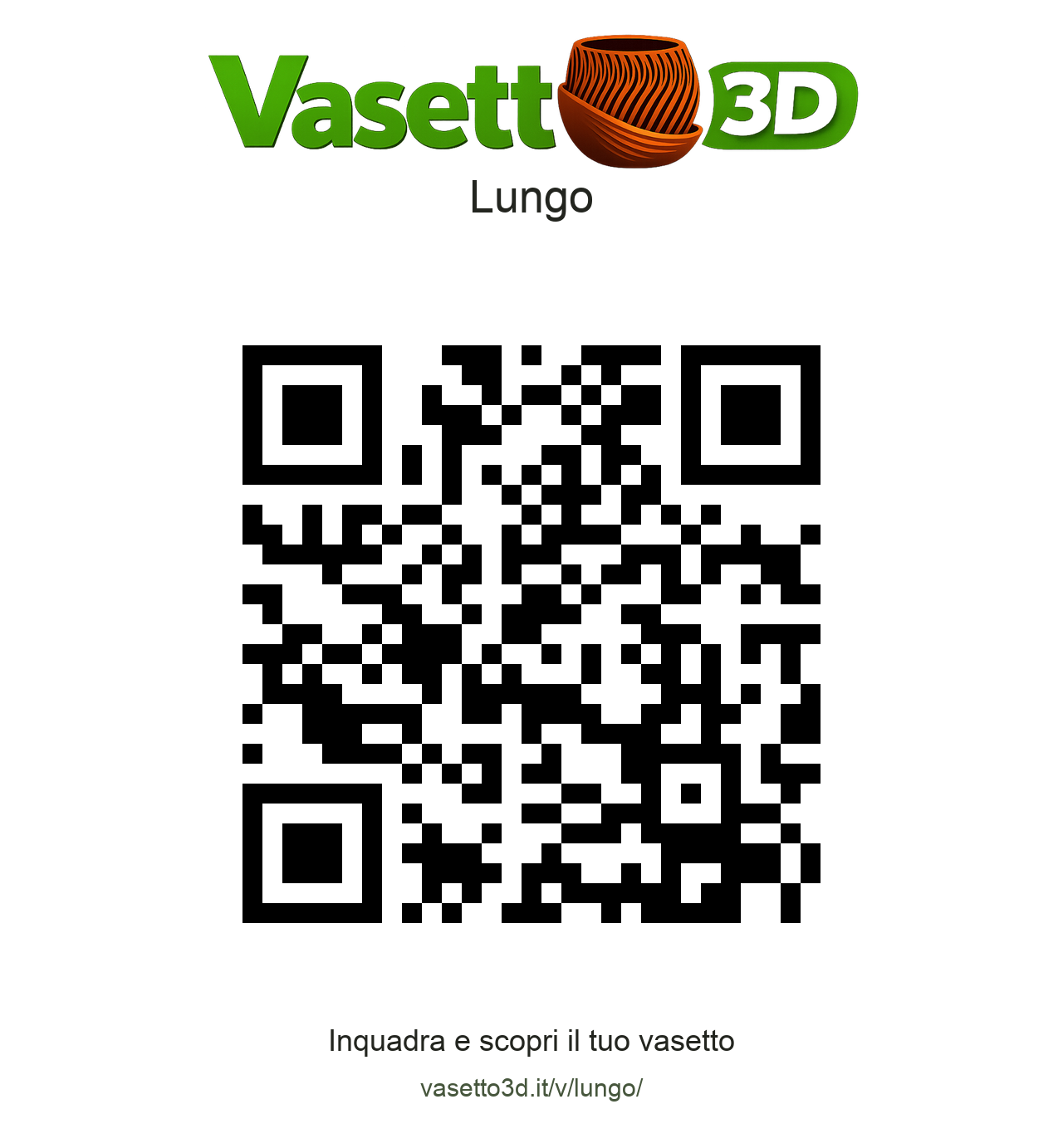 QR Vasetto3D Lungo